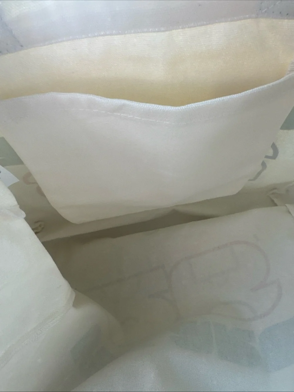 'FIFA World Cup We Are 26' Cream Canvas Tote with Green Straps